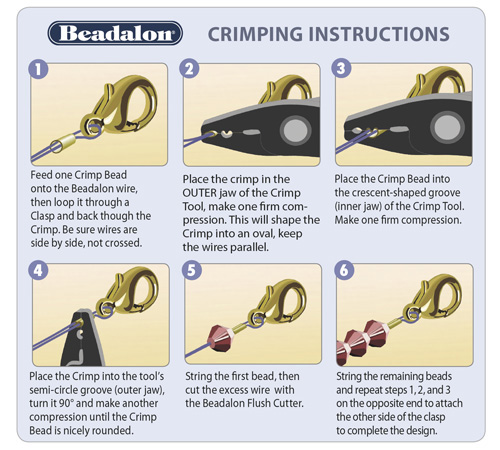 How to Use Foldover Crimps — Beadaholique